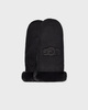 UGG Mitten W Shearling UGG Embroider Black L-XL