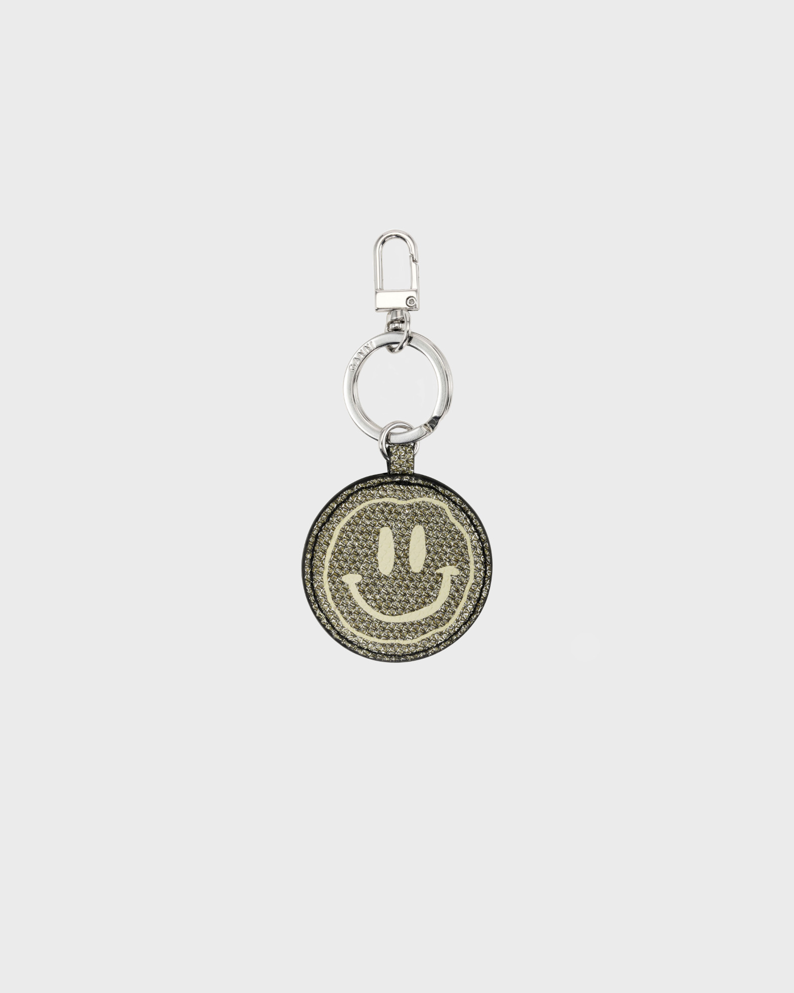 Ganni Keychain Banner Smiley Glitter Keychain WAKAKUU