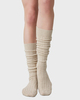 Swedish Stockings Strumpor Bodil Chunky Knee-Highs Grå 36-38