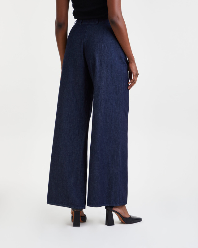 The Garment Byxor Eclipse Wide Pants Denim UK 10 (EUR 38)