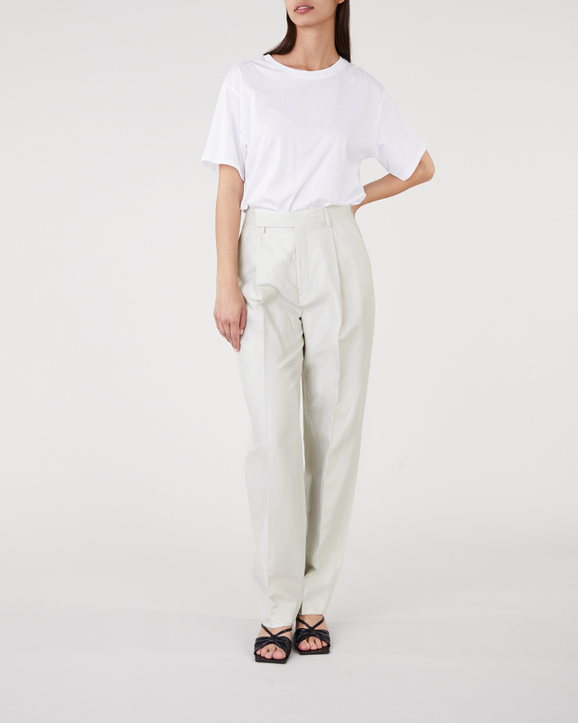 Filippa K Trousers Julie Linen Ivory 38