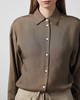 RÓHE Shirt Relaxed Shaped Brun 34