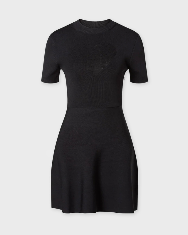 CLOEYS Dress Knitted Shirt Black L