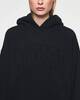 ROTATE Birger Christensen Hoodie Washed Heavy Sweat Svart L