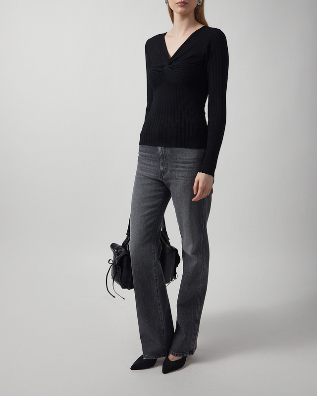 Andiata Top Polly Knit White L