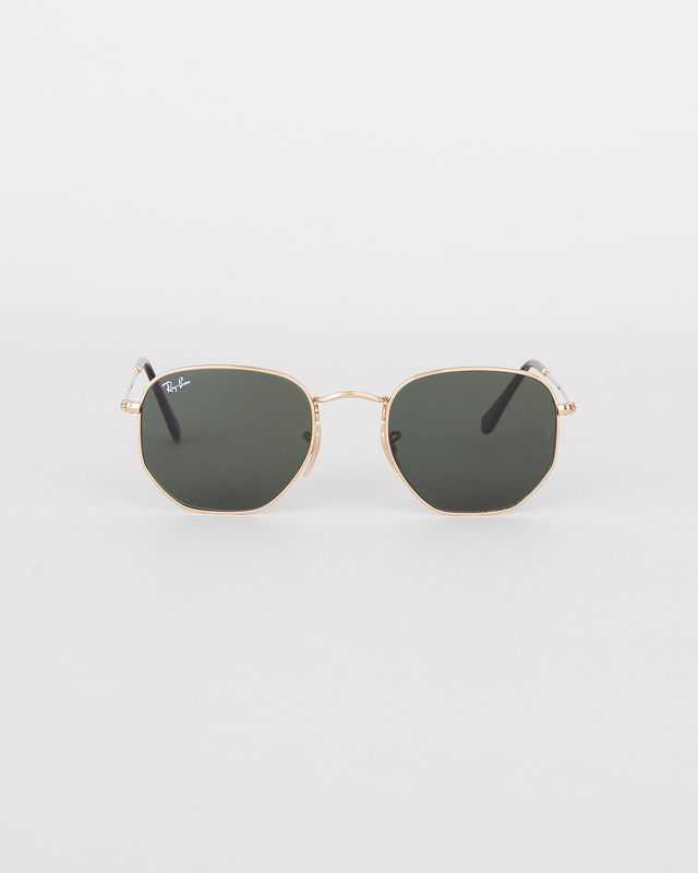 Ray-Ban Sunglasses Hexagonal 51 Gold ONESIZE