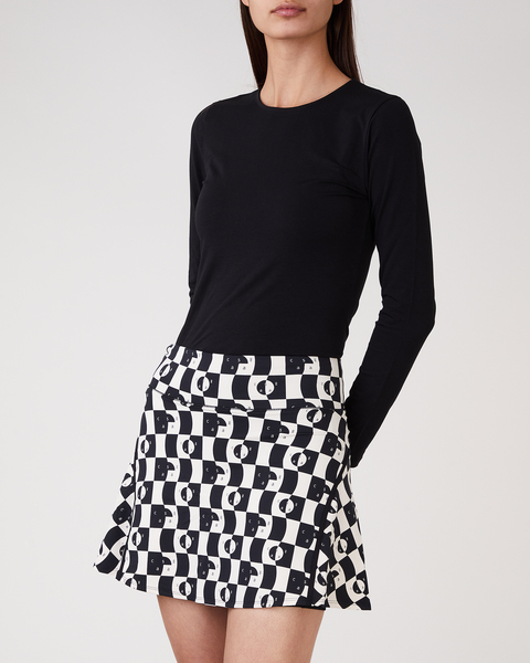 Träningskjol Flouncy Court Skirt print Sand 1