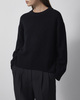 Wakakuu Icons Striktrøje Cashmere Wool R-neck Black S