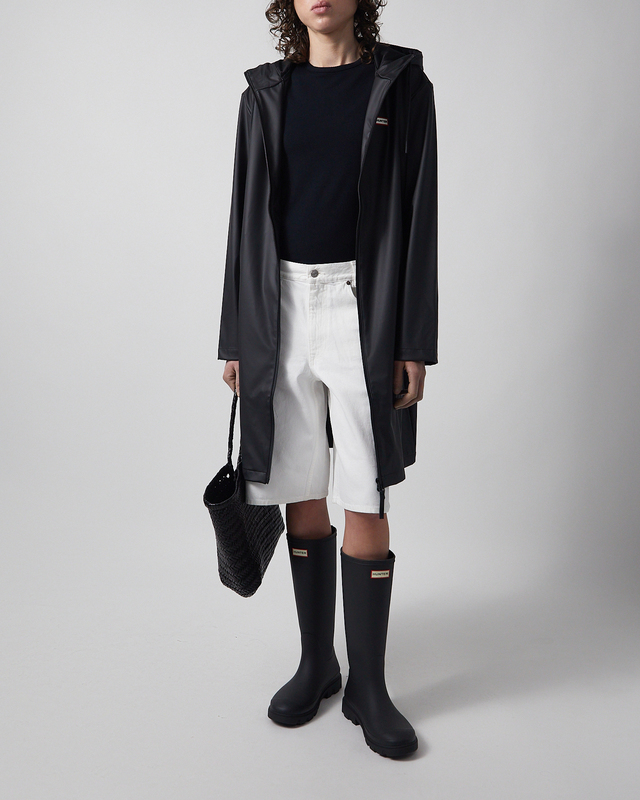 Hunter Coat Andrea PU Rain Black S