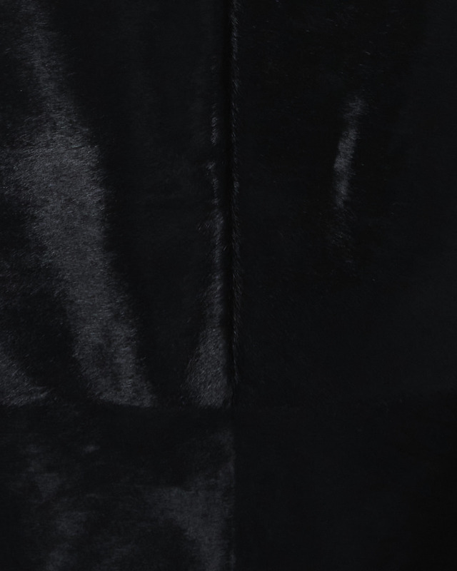 Dagmar Skjørt Pony Leather Black 36