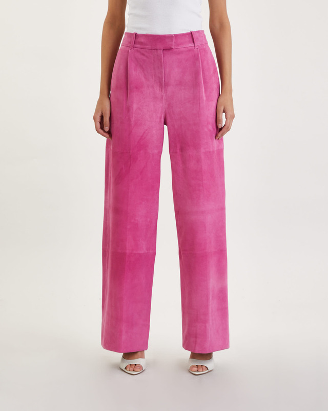 STAND STUDIO Trousers Resort Suit Pink 34