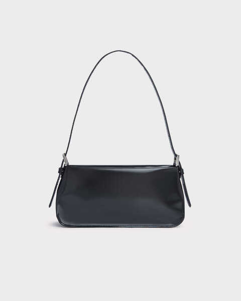 Väska Dulce Black Semi Patent Leather Svart ONESIZE 1