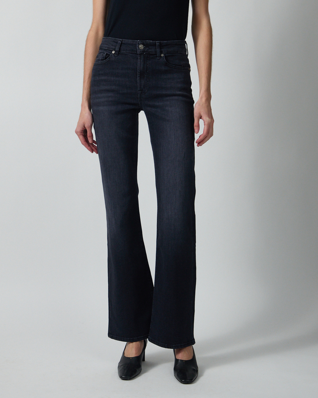 7 For All Mankind Jeans The Leggy Bootcut Carbon Storm Black 27