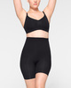 Skims Shorts Seamless Sculpt Mid Thigh Onyx XXL