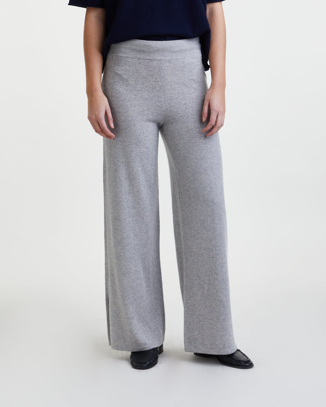 LISA YANG Trousers Marlo Cashmere Grå 2 (M-L)