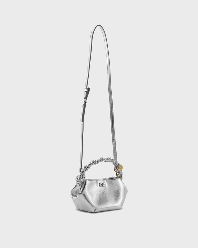 Ganni Bag Bou Mini Silver ONESIZE