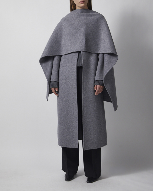 Wakakuu Icons Frakke Alix Wool Grå XS