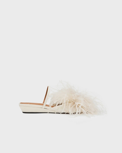 Sandals Gesualdo Linen Nappa/Feathers Linen 1