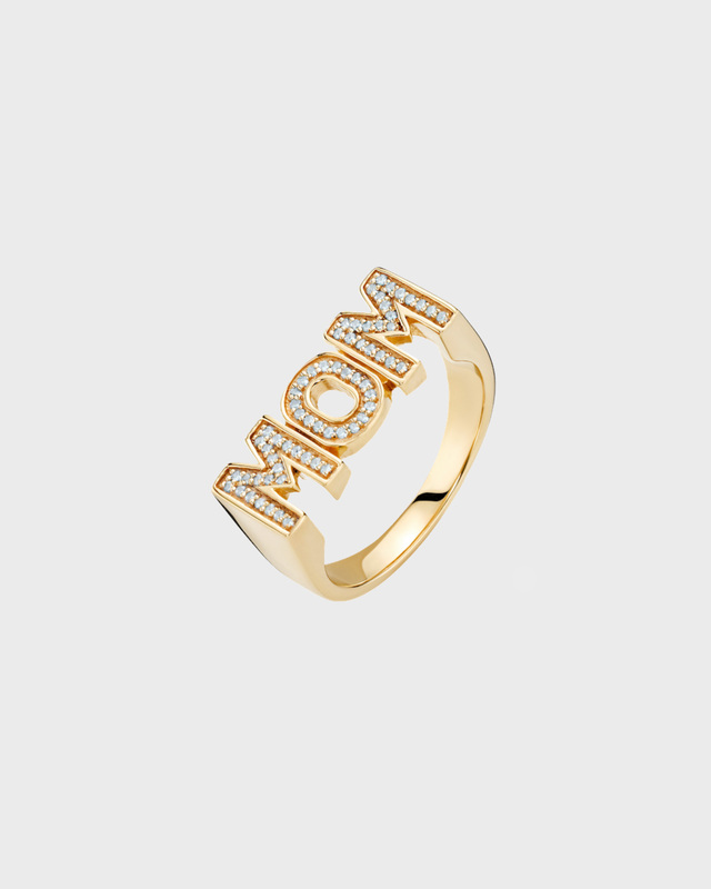 Maria Black Mom Ring Sky Gold HP Guld 58