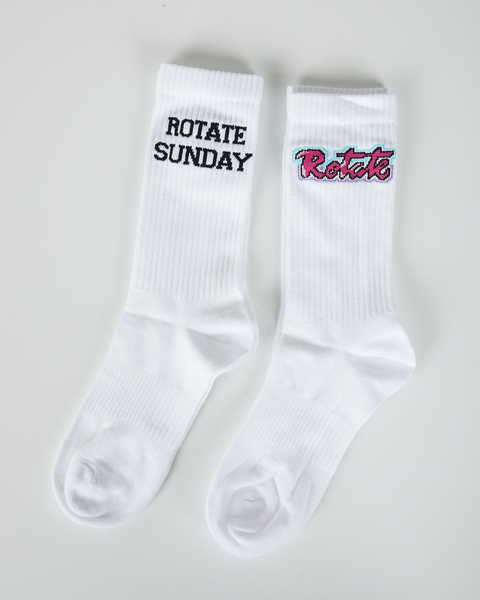 Socks Rotate 2 Pack White 1