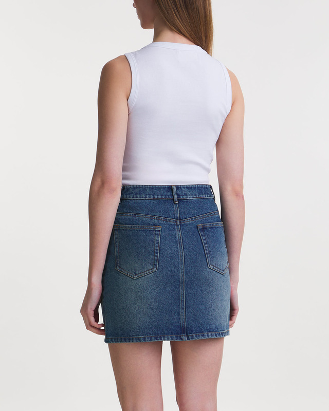 Wakakuu Icons Skirt Cleo Denim Blå XS