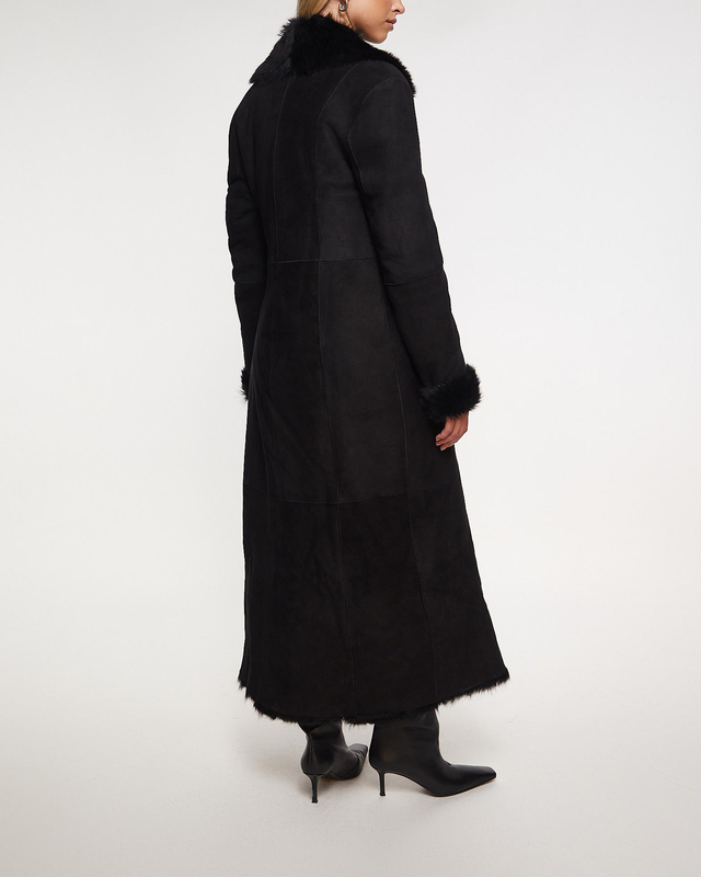 Nour Hammour Coat Joni Black FR 34 (EUR 32)