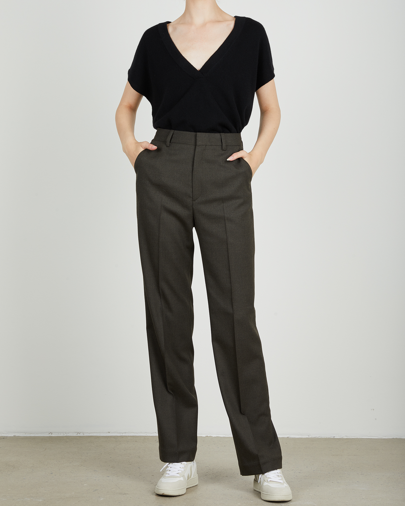 Filippa K - Trouser Cara Flannel | WAKAKUU