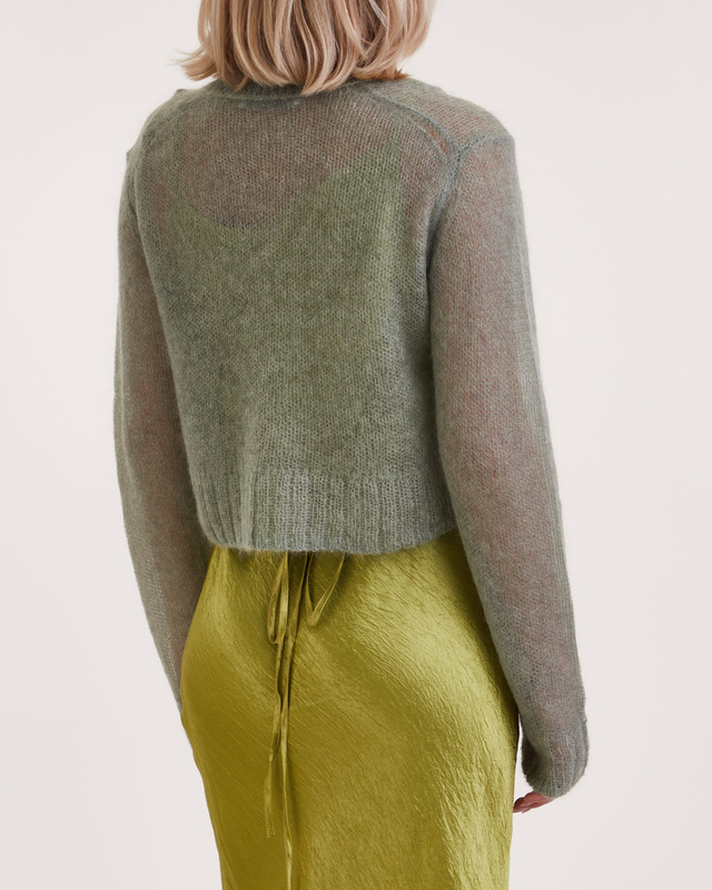 Acne Studios Sweater Mohair  Sage S