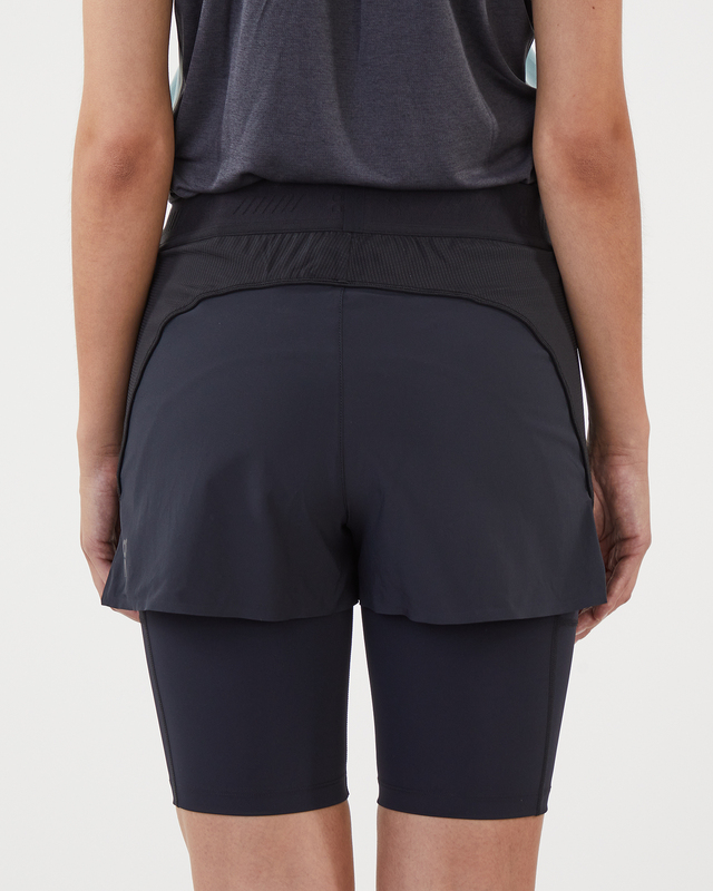 On Shorts Active W Svart L