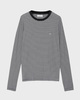 ANINE BING Topp Rylan Tee Vit/svart XS