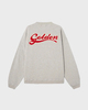 Golden Goose Deluxe Brand Sweatshirt Journey Unisex Crewneck Grey Melange S