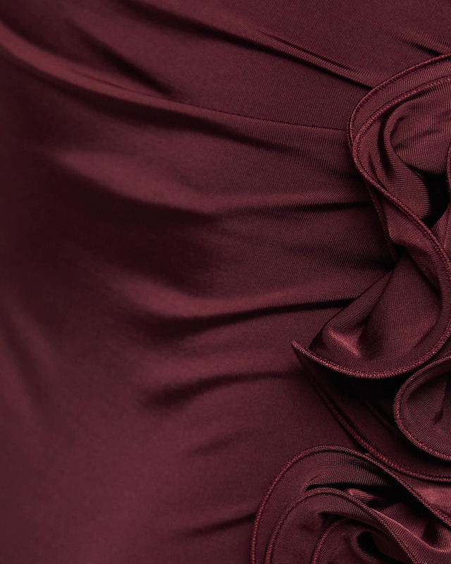 Magda Butrym Dress 25 Bordeaux Bordeaux FR 38 (EUR 36)