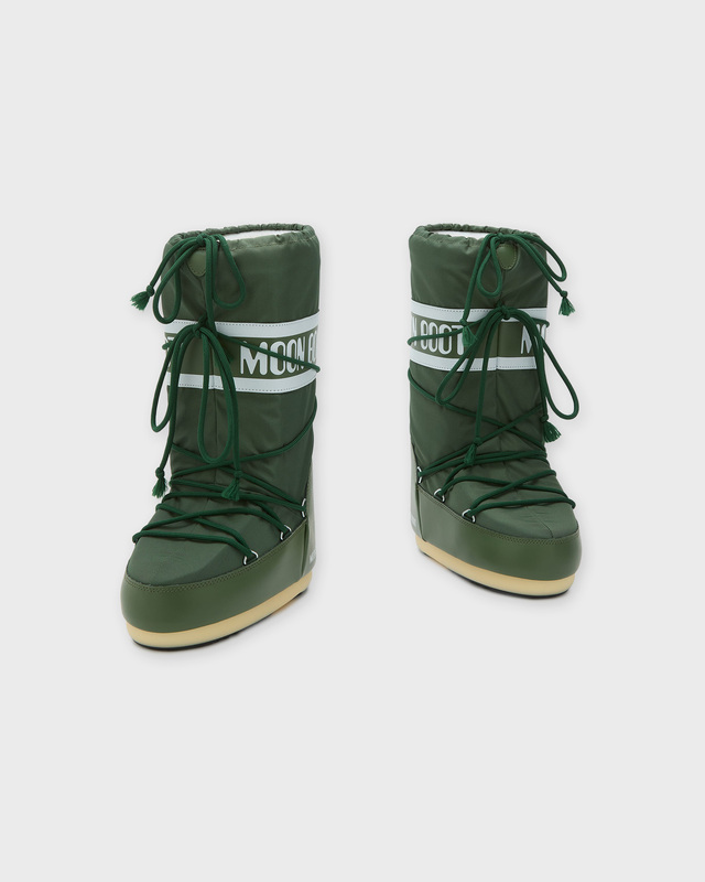 Moon Boot Boots MB Icon Nylon Mörkgrön 39-41