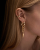 Maria Nilsdotter Stone Earcuff Guld ONESIZE