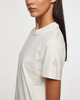 Moncler T-Shirt Crochet Accent Cotton Natural XS