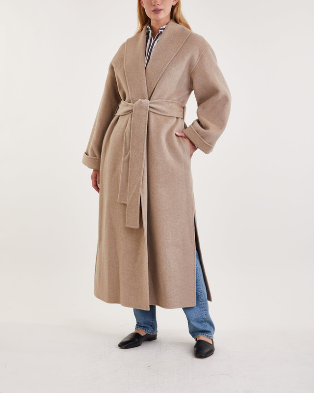 By Malene Birger Coat Trullem Grå/brun 34