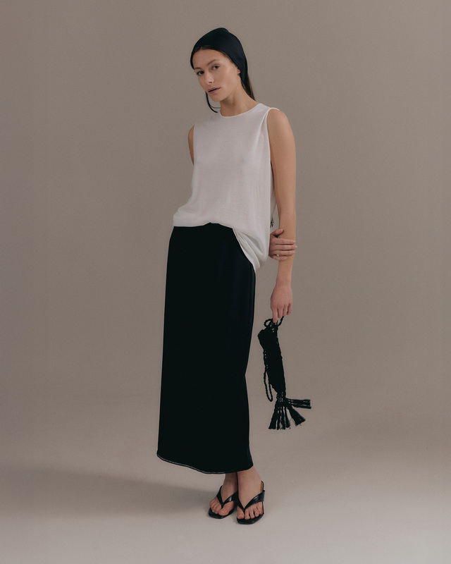 LEONÍ Skirt Joan Silk Black 40