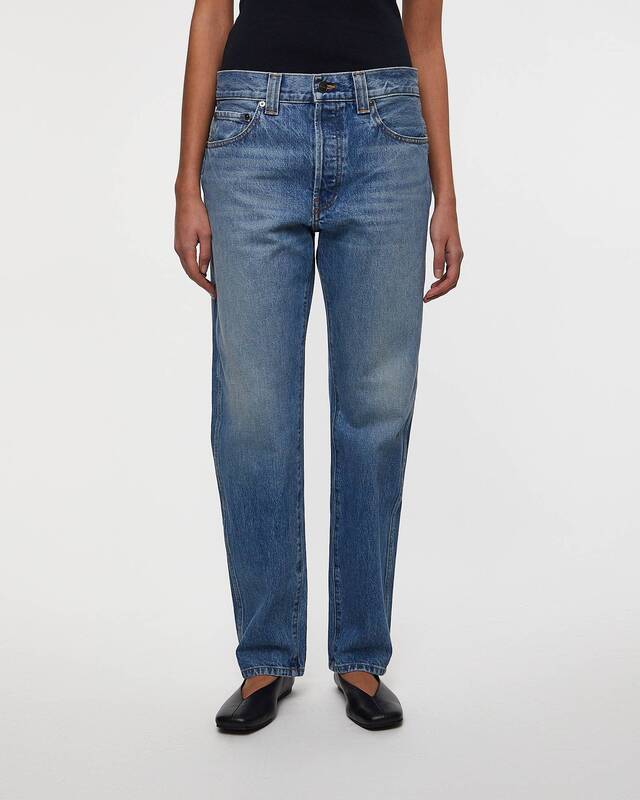 KHAITE Jeans Callum Heath Blue 25