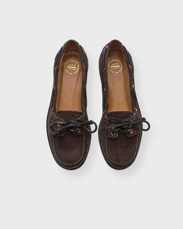 ATP Atelier Loafers Nesso Walnut Suede Brun EUR 41