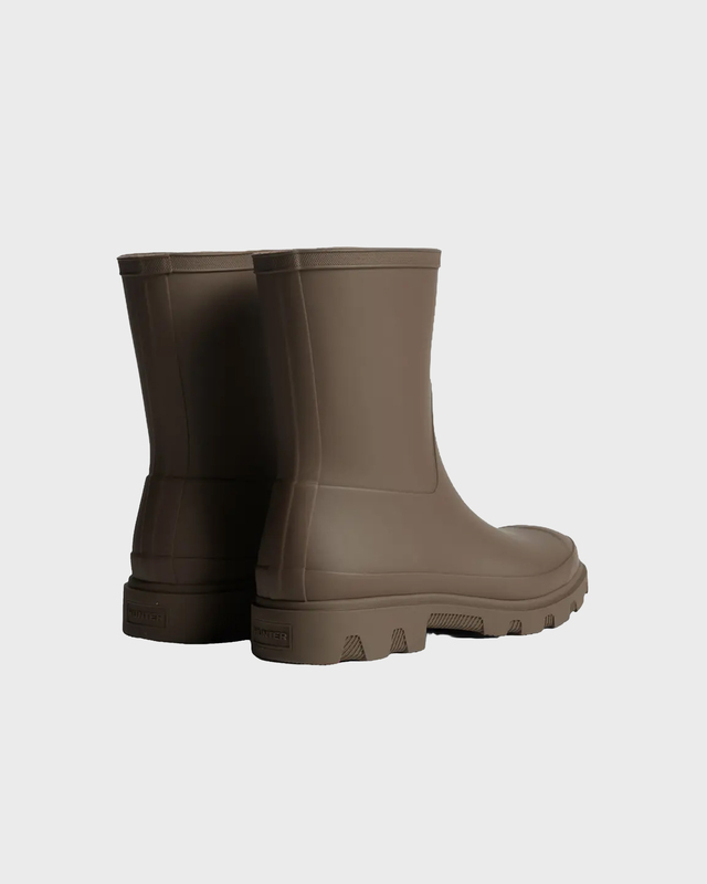 Hunter Boot Unisex Downpour Short Chocolate EUR 41