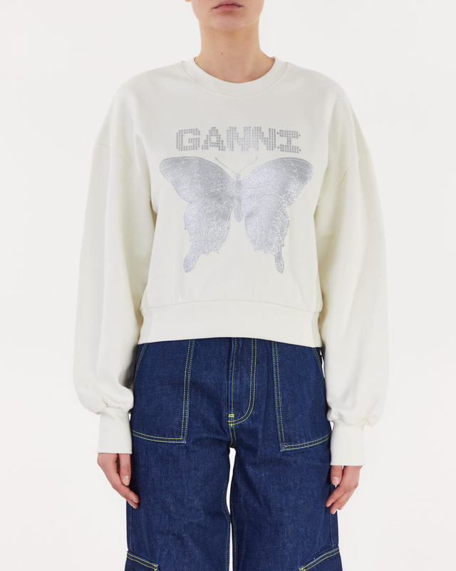 Ganni Sweater Isoli Butterfly Egret S