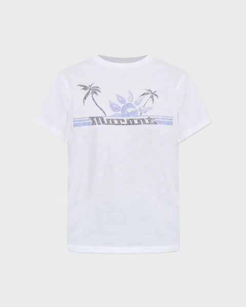 T-Shirt Zewel  Vit/blå 1
