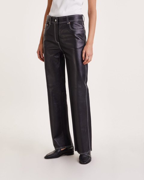 Byxor Sandy Pants Svart/vit 1