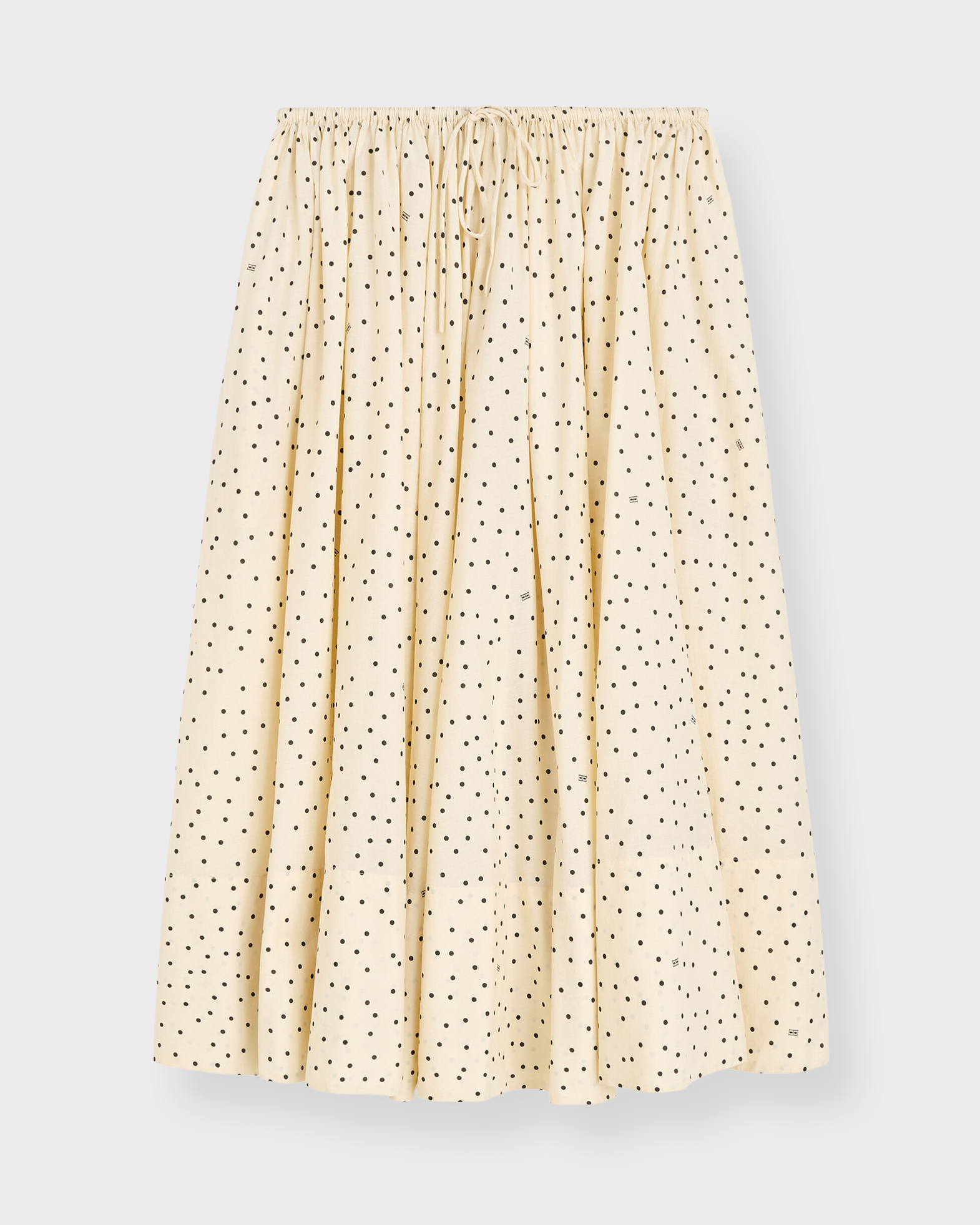 By Malene Birger Women's Creme,Svart Skirt Pheo Creme/Svart 42