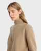 RÓHE Pologenser Zipped mouliné Camel 38