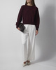 Wakakuu Icons Tröja Carbon Wool Cashmere Burgundy M