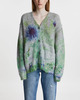 Acne Studios Kofta Knitted Tie-Dyed  Ljusgrå L