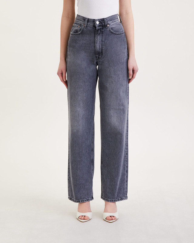 Dagmar Jeans Wide Leg Denim Grå 25