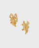 Anine Bing Earrings Bow Guld ONESIZE