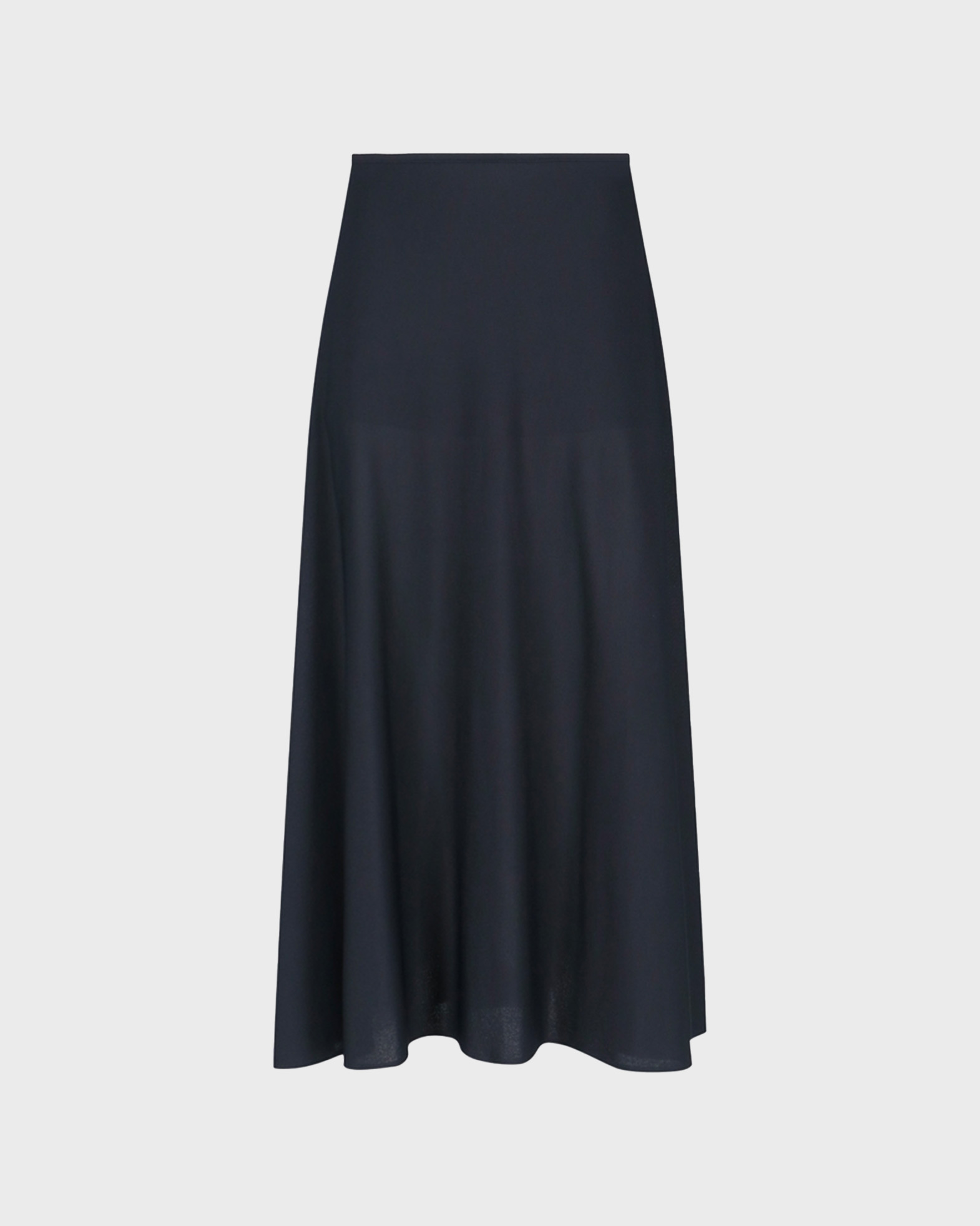 Jil Sander Women's Navy Skirt Fluid Viscose 38